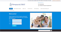 Desktop Screenshot of chiropracticfirstmukwonago.com